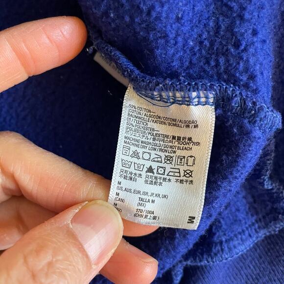 Vintage GOOGLE Embroidered Hoodie Sweatshirt Medium USA Y2K American Apparel - Picture 7 of 12